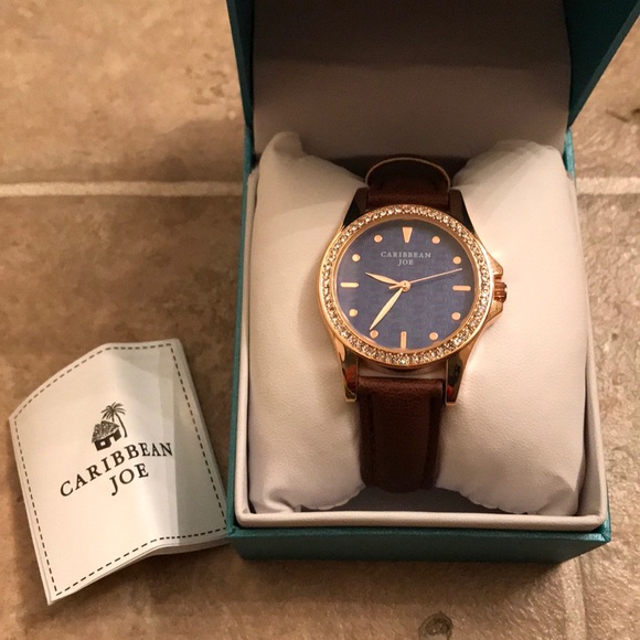 caribbean joe women's watch